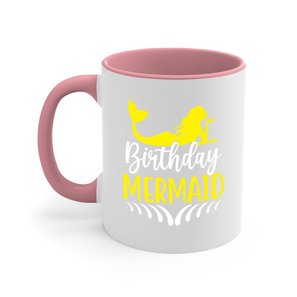 Birthday Mermaid 68#- mermaid-Mug / Coffee Cup