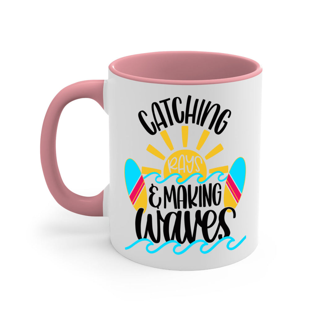 Catching Rays Making Waves Style 49#- Summer-Mug / Coffee Cup