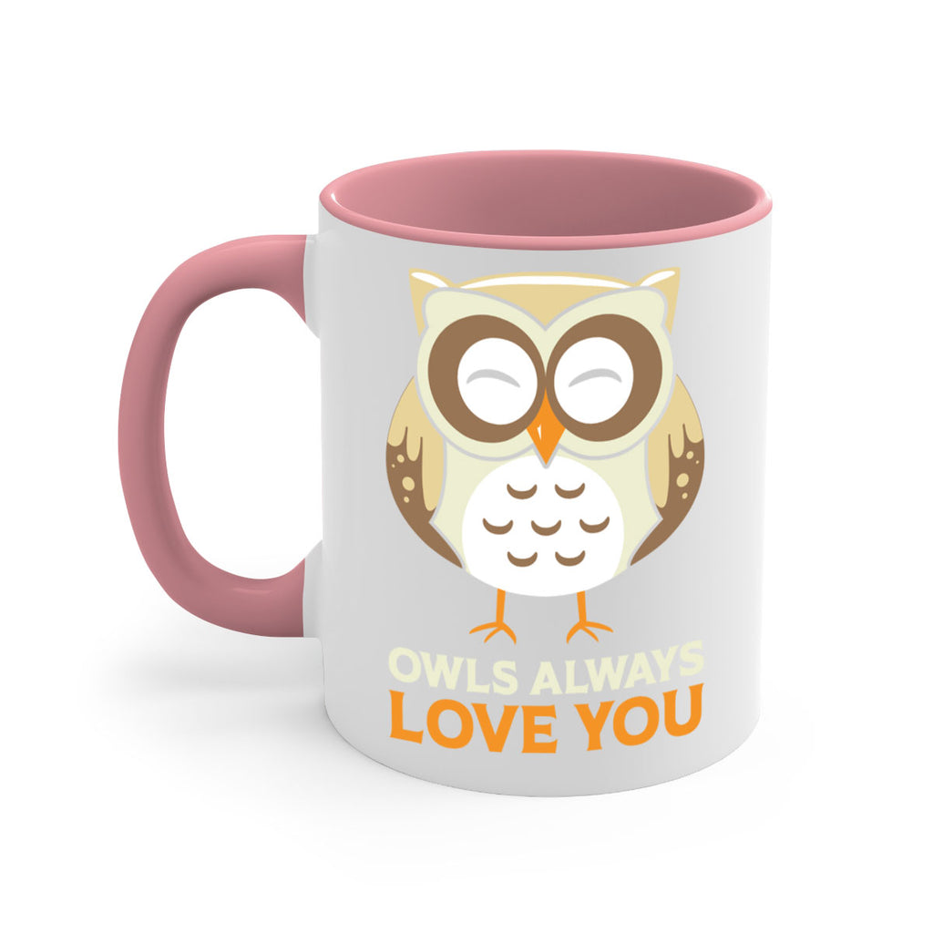 Cute Owl Always Love You A TurtleRabbit 3#- owl-Mug / Coffee Cup