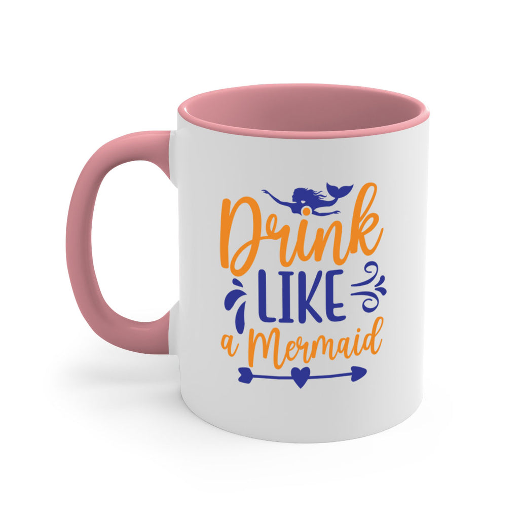 Drink Like a Mermaid 137#- mermaid-Mug / Coffee Cup