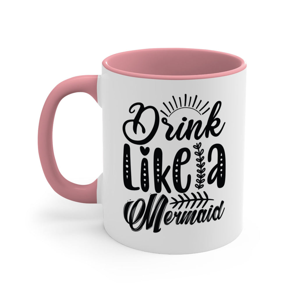 Drink Like a Mermaid 152#- mermaid-Mug / Coffee Cup