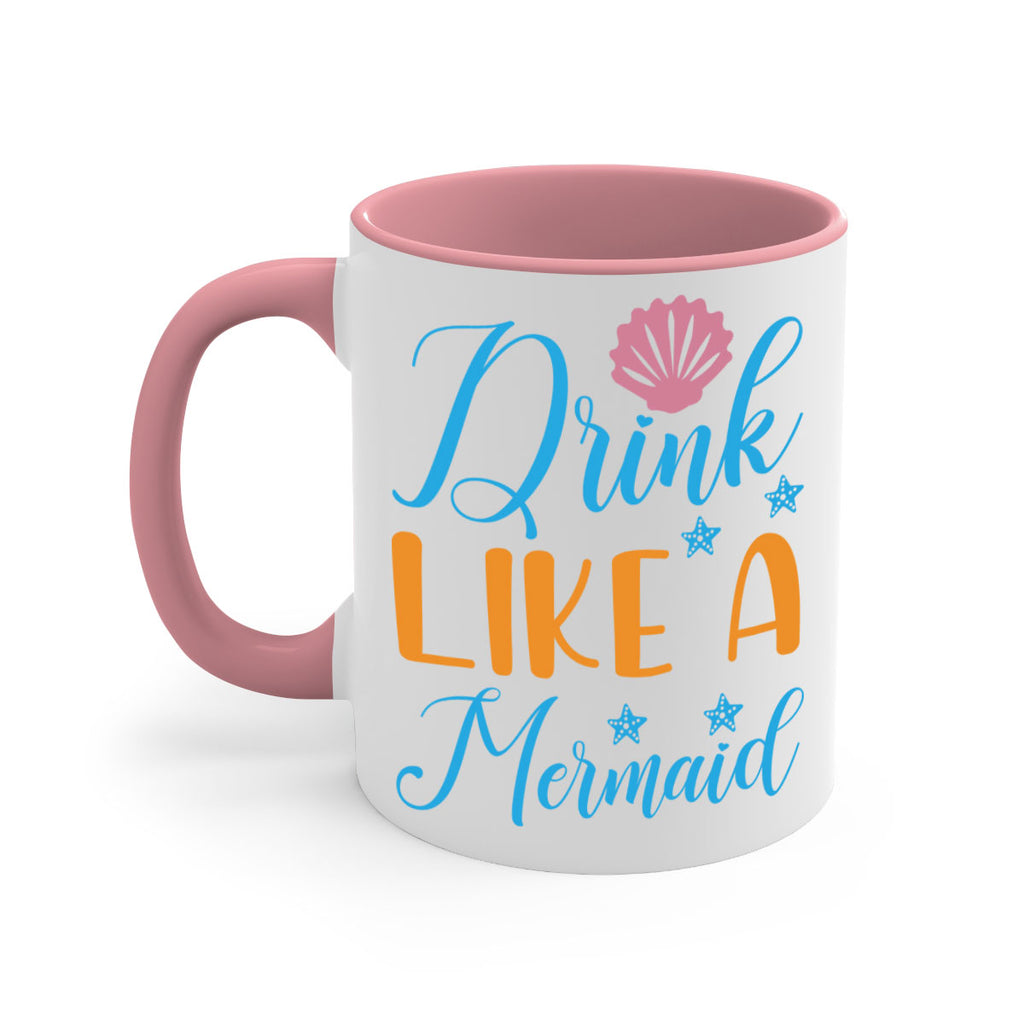 Drink Like a Mermaid 153#- mermaid-Mug / Coffee Cup
