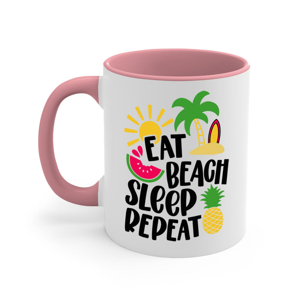 Eat Beach Sleep Repeat Style 47#- Summer-Mug / Coffee Cup