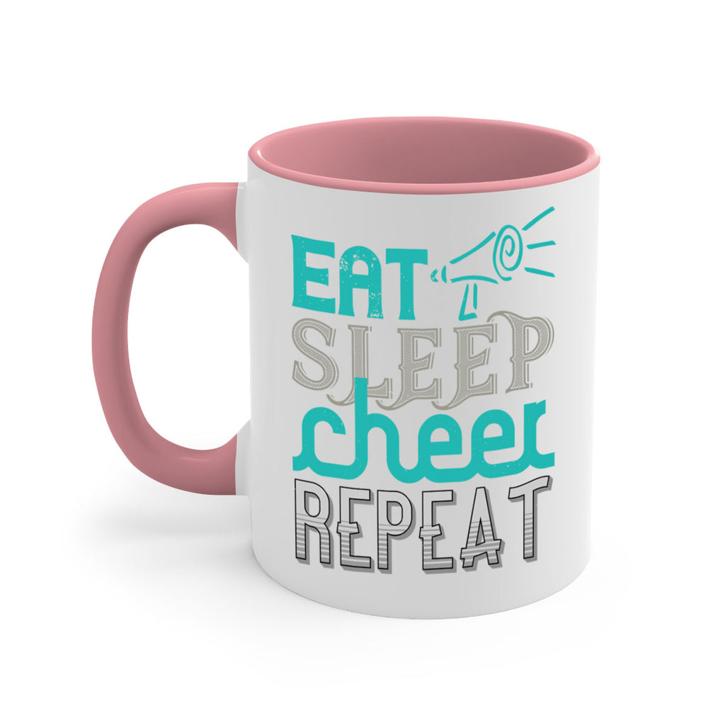 Eat sleep cheer reapet 1317#- football-Mug / Coffee Cup