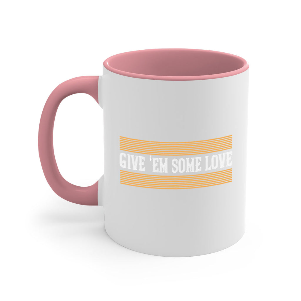 Give ‘em some love 2258#- badminton-Mug / Coffee Cup