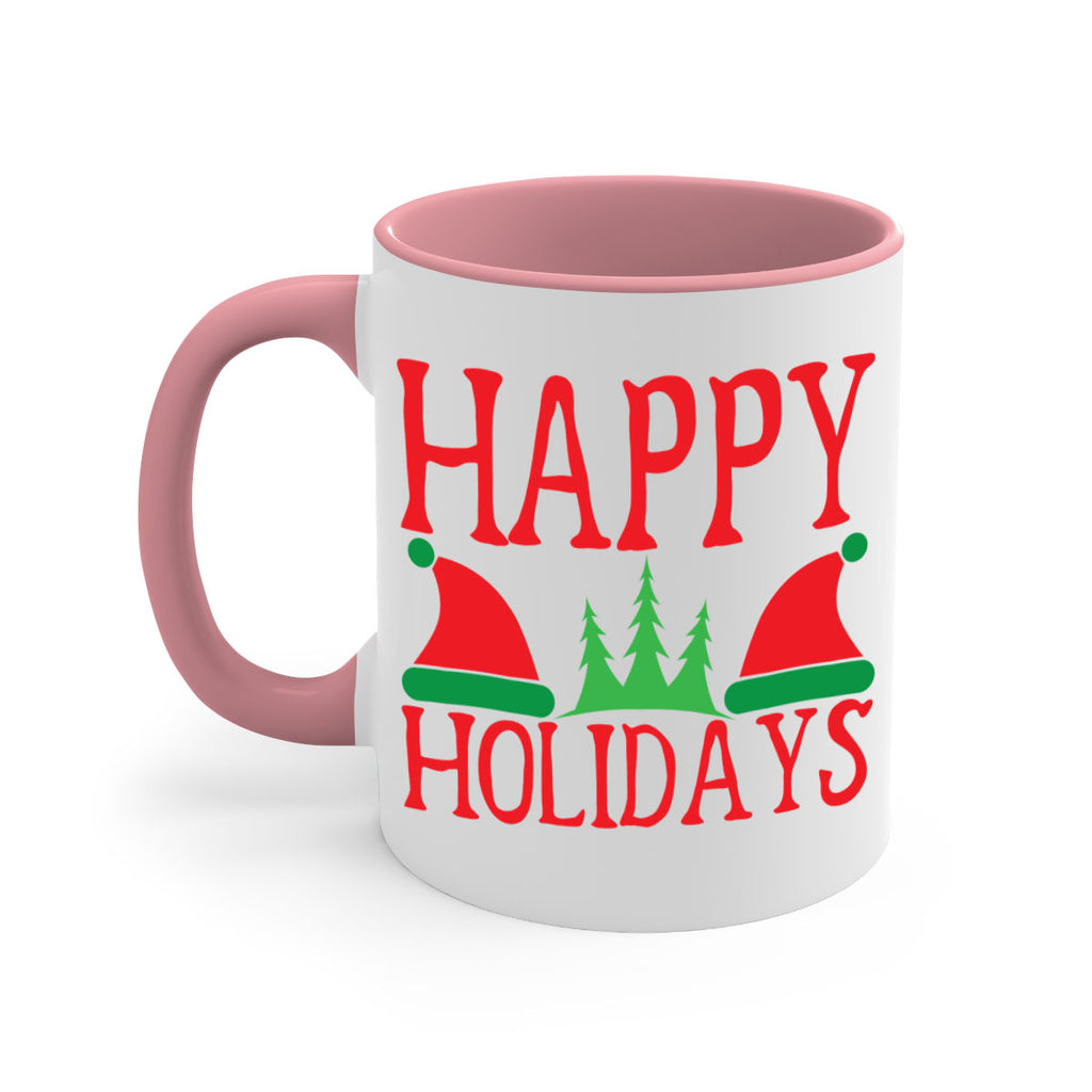 Happy Holidays 136#- winter-Mug / Coffee Cup