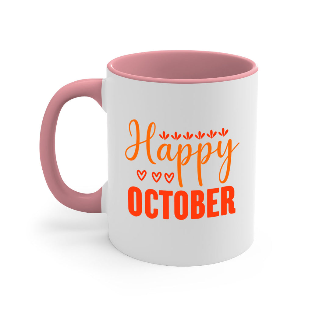 Happy October Design 237#- fall-Mug / Coffee Cup