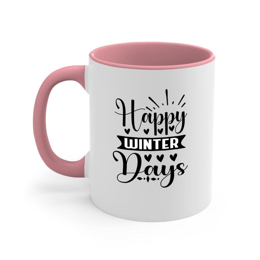 Happy Winter Days 125#- winter-Mug / Coffee Cup
