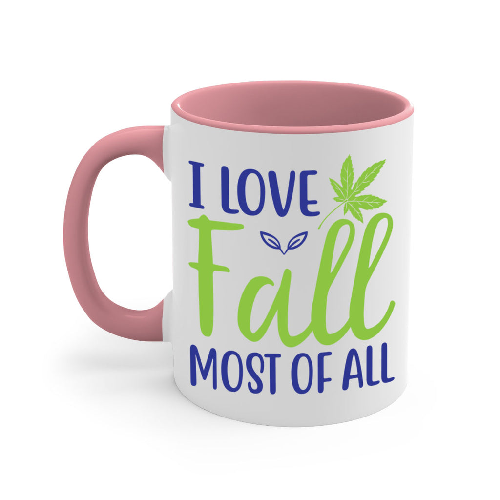 I Love Fall Most of All 329#- fall-Mug / Coffee Cup