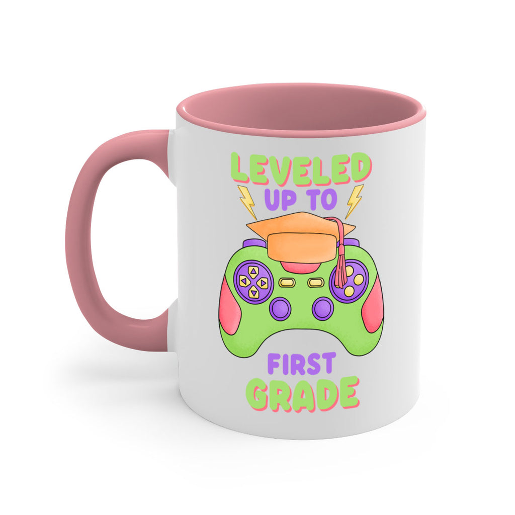 Leveled up to 1st Grade 10#- First Grade-Mug / Coffee Cup