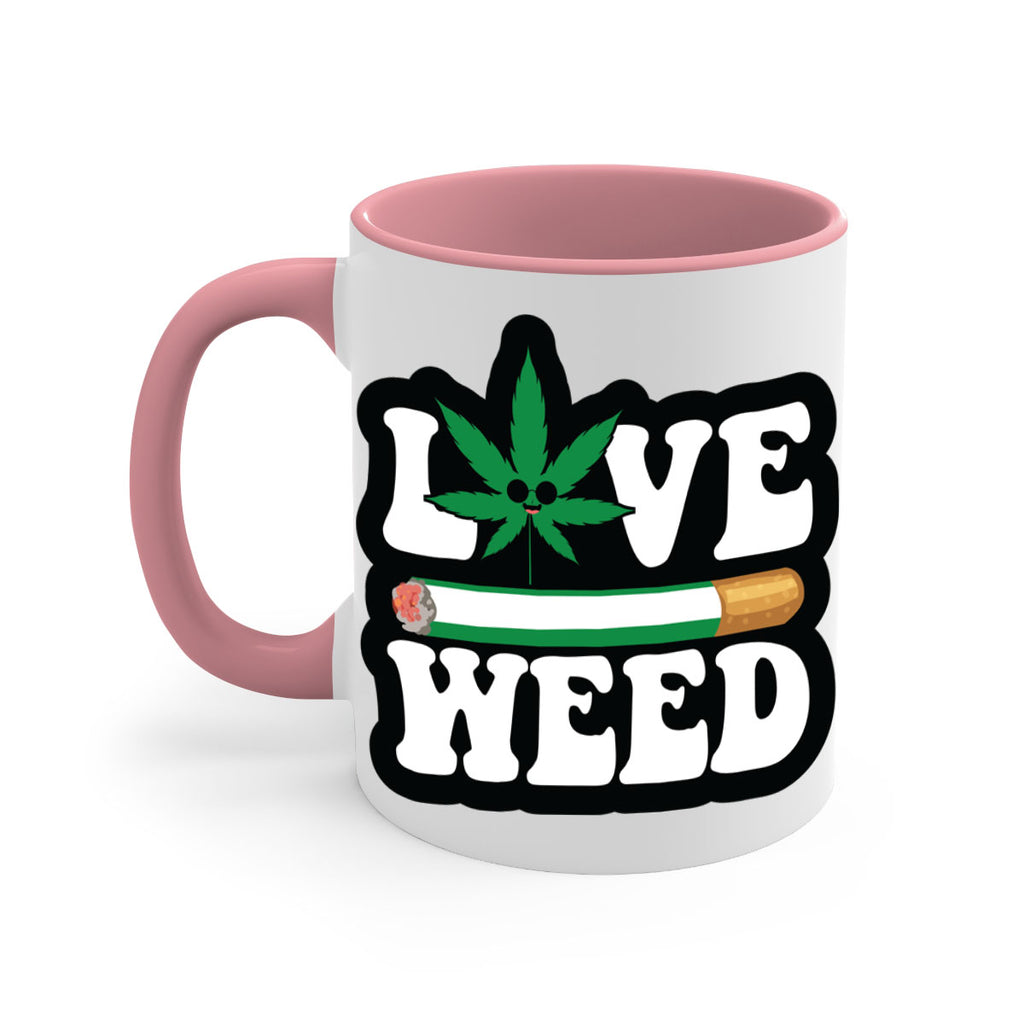 Love weed 194#- marijuana-Mug / Coffee Cup