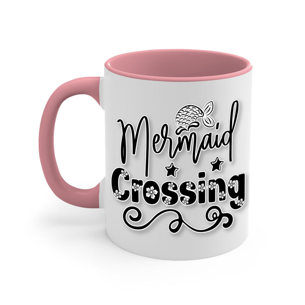 Mermaid Crossing 400#- mermaid-Mug / Coffee Cup