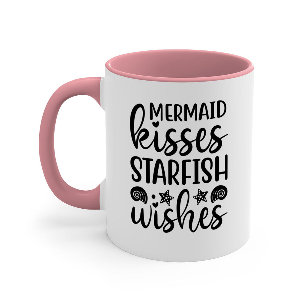 Mermaid kisses starfish wishes 426#- mermaid-Mug / Coffee Cup