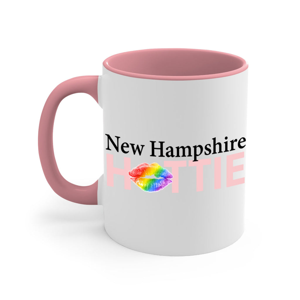 New Hampshire Hottie with rainbow lips 29#- Hottie Collection-Mug / Coffee Cup