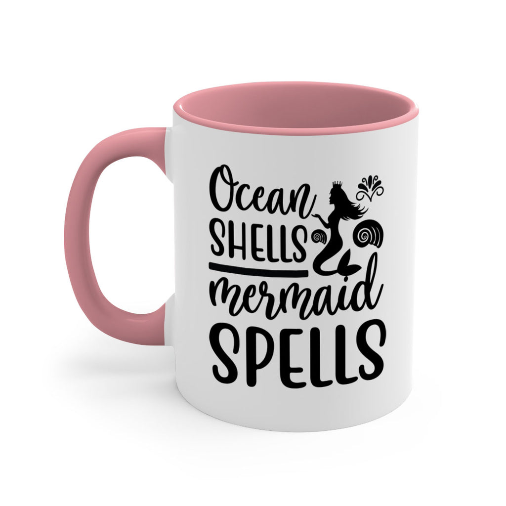 Ocean shells mermaid spells 522#- mermaid-Mug / Coffee Cup