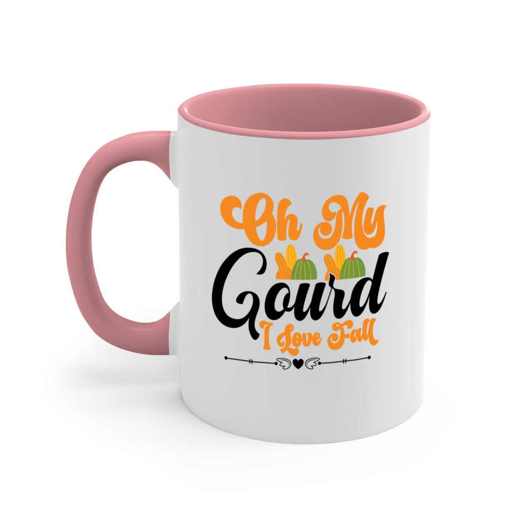 Oh My Gourd I Love Fall 457#- fall-Mug / Coffee Cup