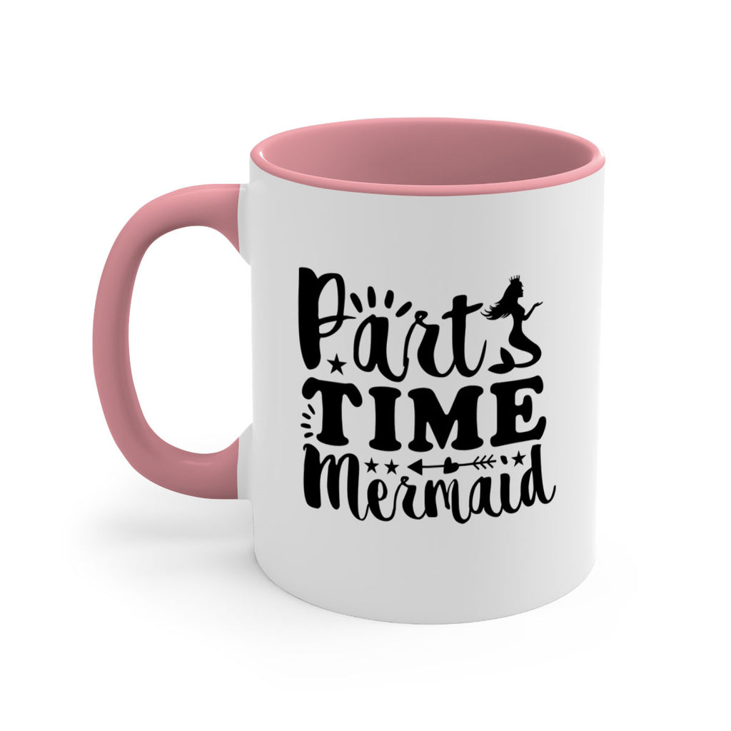 Part Time Mermaid design 535#- mermaid-Mug / Coffee Cup