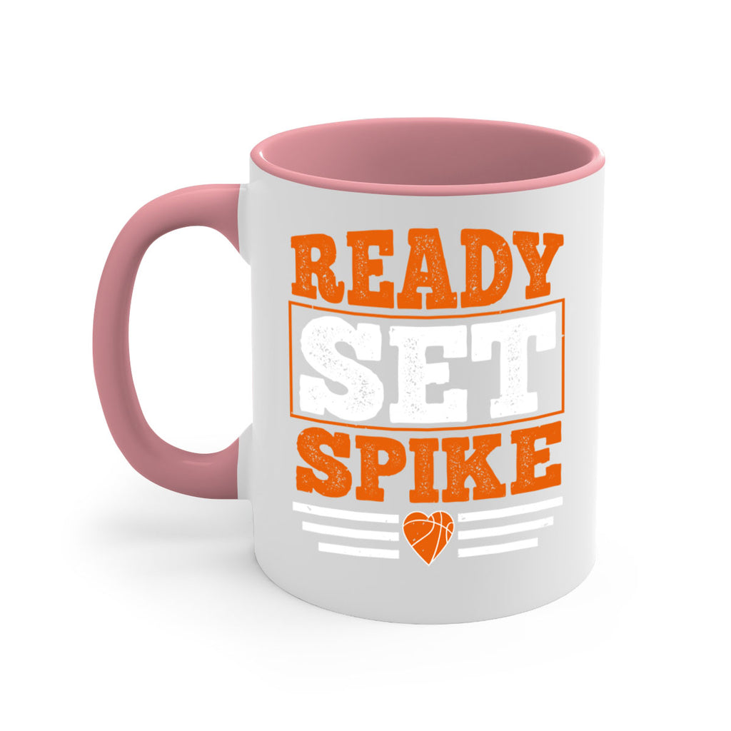 Ready set spike 557#- basketball-Mug / Coffee Cup