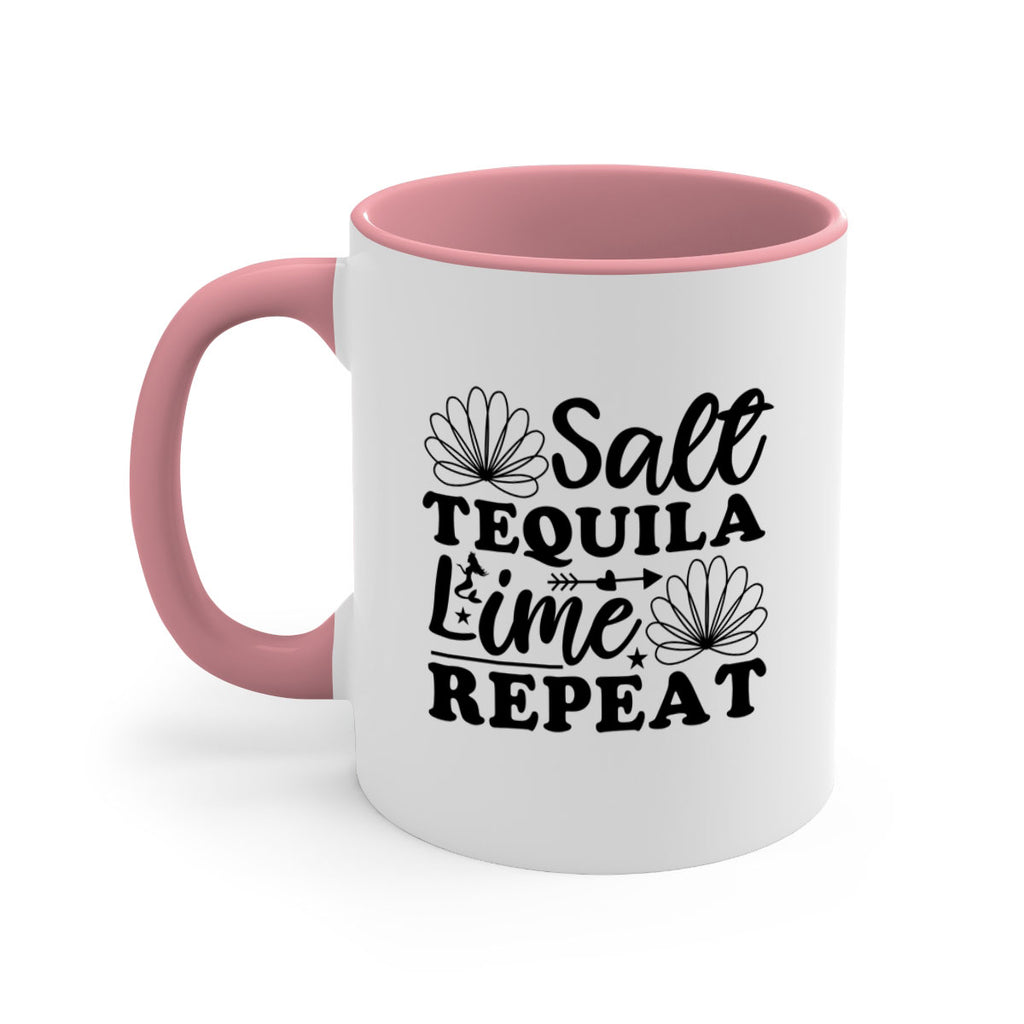 Salt Tequila Lime Repeat 557#- mermaid-Mug / Coffee Cup