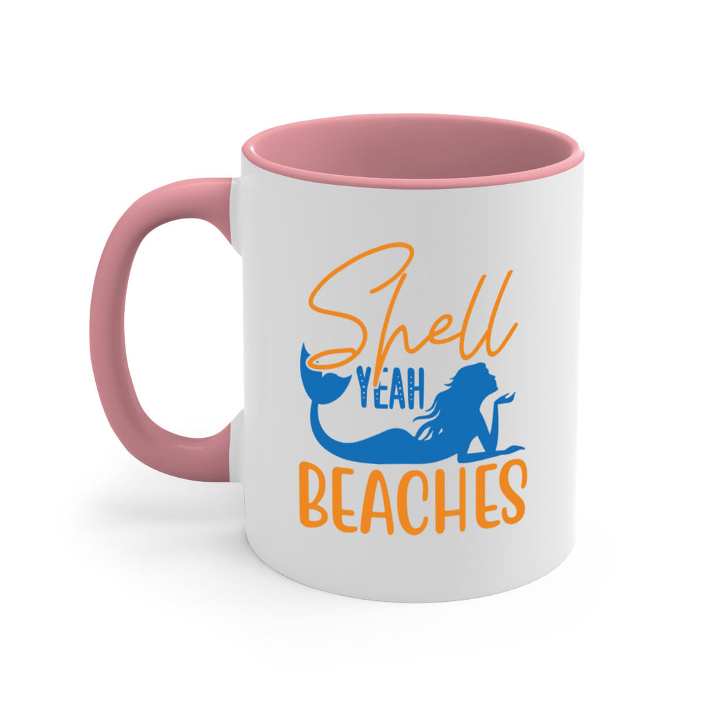 Shell Yeah Beaches 591#- mermaid-Mug / Coffee Cup
