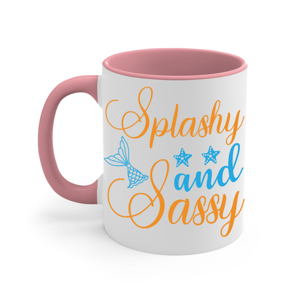 Splashy and Sassy Design 625#- mermaid-Mug / Coffee Cup