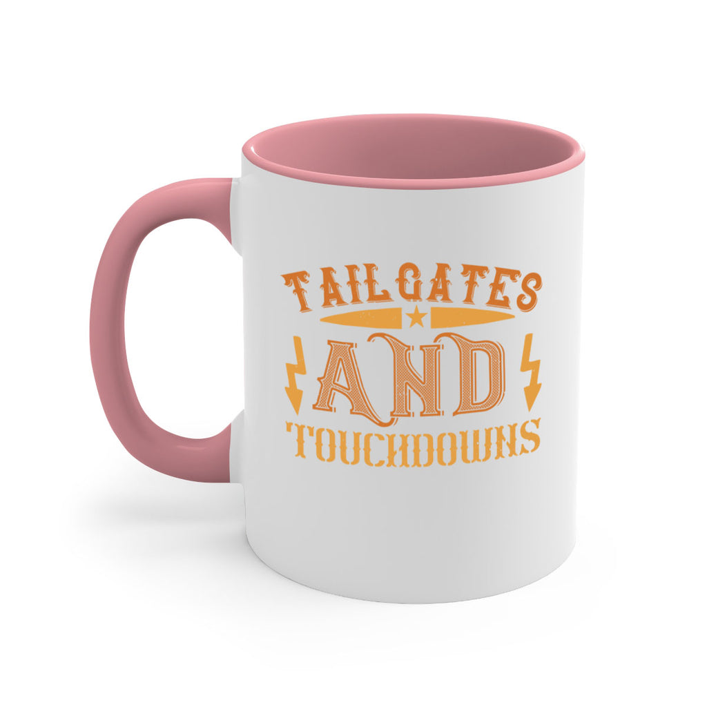 Tailgatege and touchdowns 370#- football-Mug / Coffee Cup