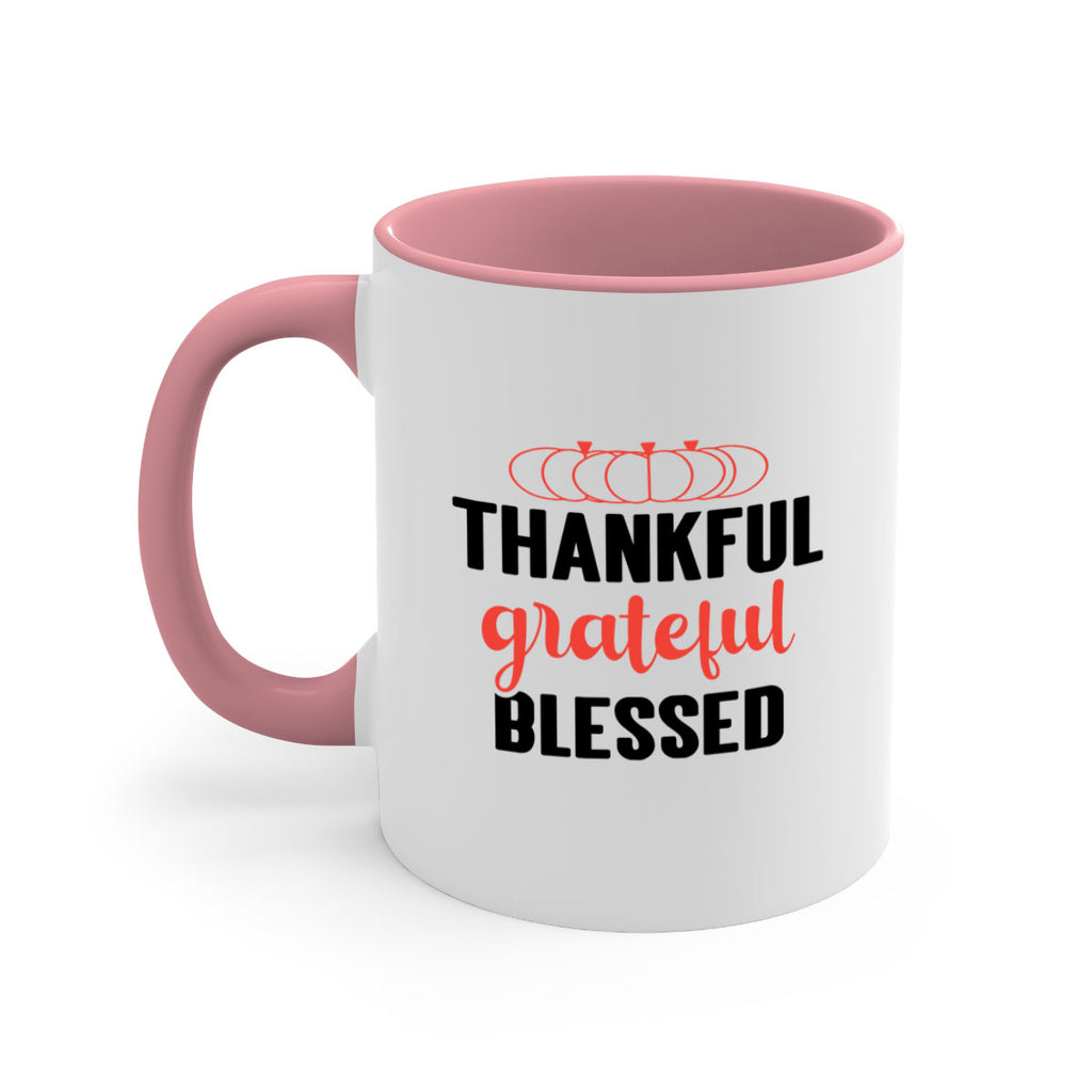 Thankful grateful blessed 603#- fall-Mug / Coffee Cup