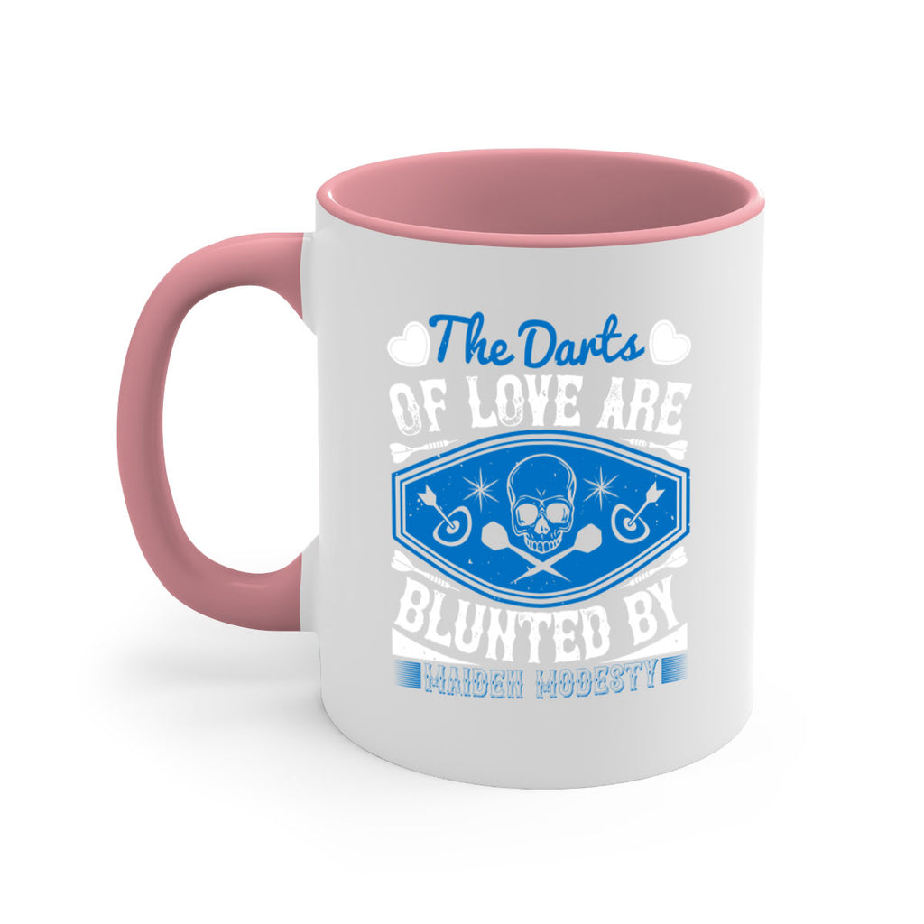The darts of love are blunted by maiden modesty 1805#- darts-Mug / Coffee Cup