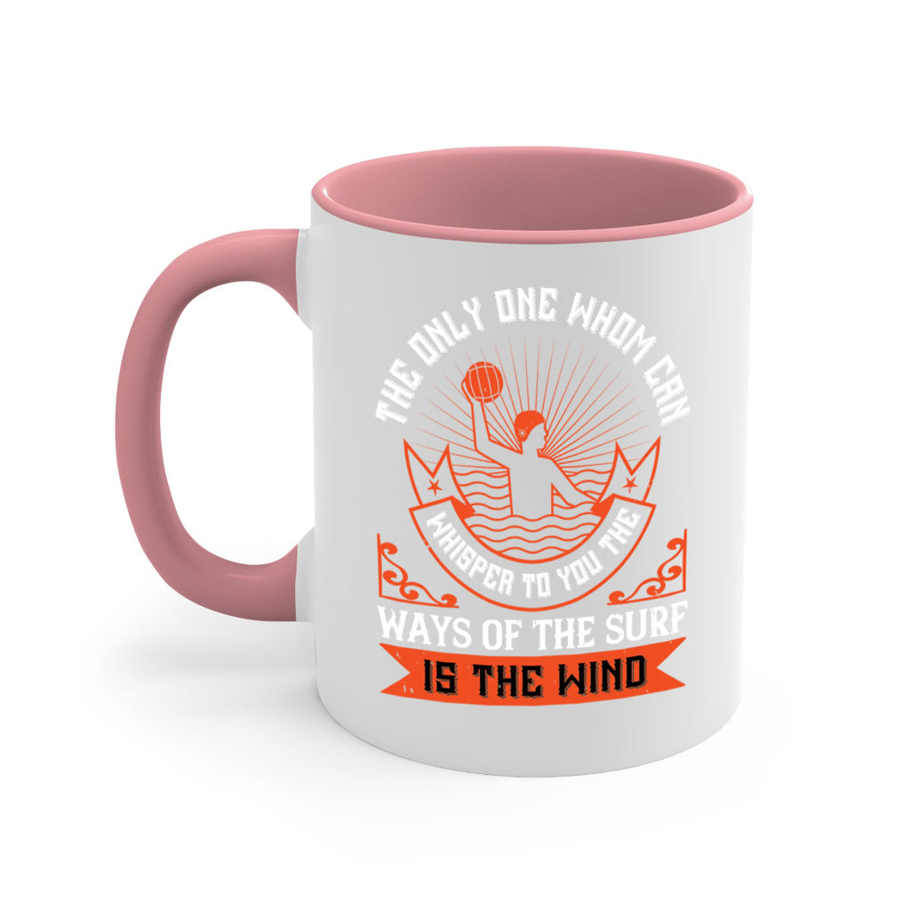 The only one whom can whisper to you the ways of the surf is the wind 185#- surfing-Mug / Coffee Cup