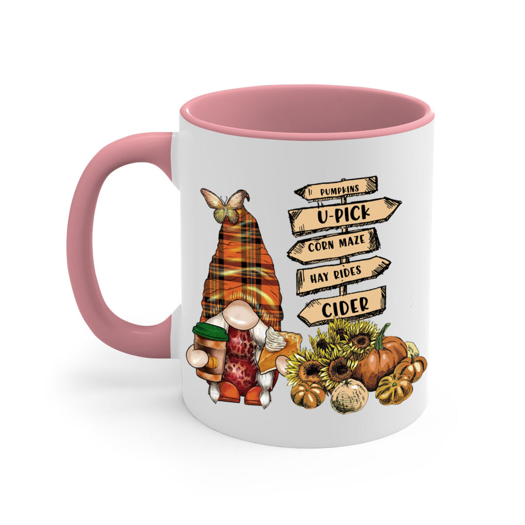 VintageFallGnome 625#- fall-Mug / Coffee Cup