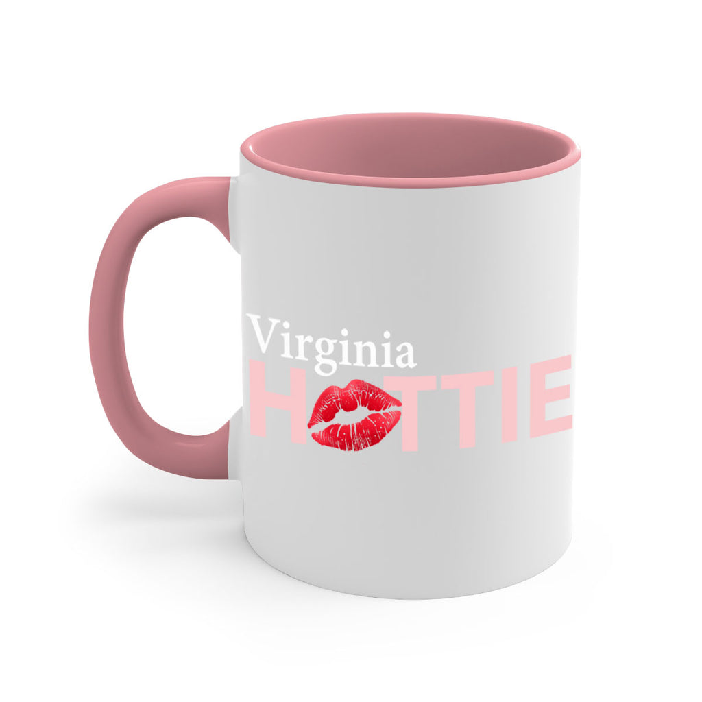 Virginia Hottie With Red Lips 100#- Hottie Collection-Mug / Coffee Cup
