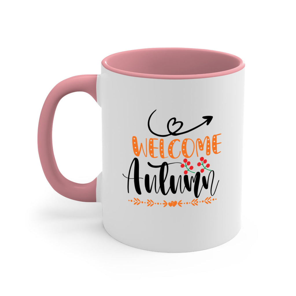 Welcome Autumn 628#- fall-Mug / Coffee Cup