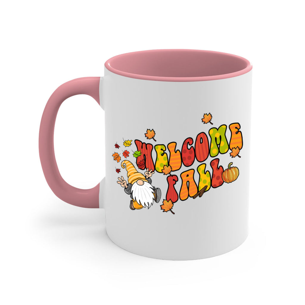 WelcomeFallGnome 637#- fall-Mug / Coffee Cup