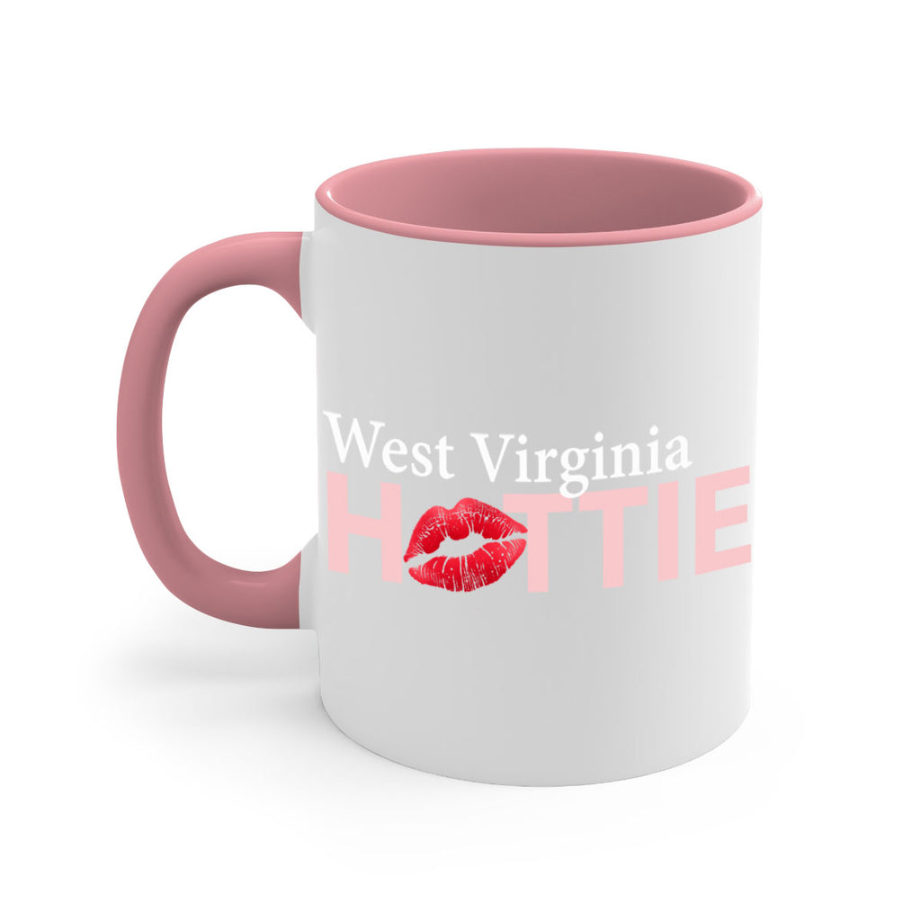 West Virginia Hottie With Red Lips 102#- Hottie Collection-Mug / Coffee Cup