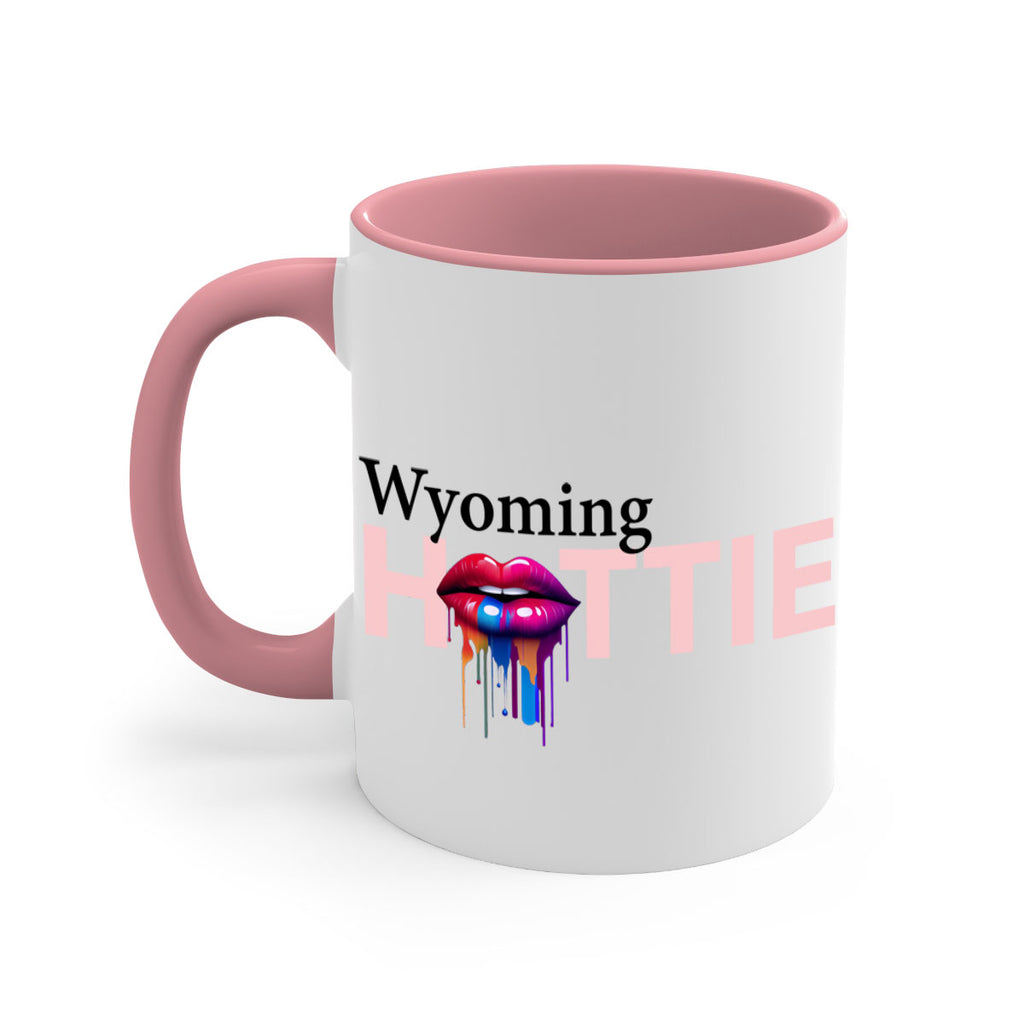 Wyoming Hottie with dripping lips 50#- Hottie Collection-Mug / Coffee Cup