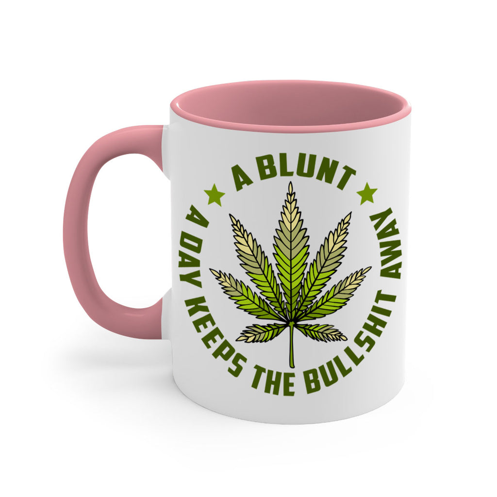 a blut a day keeps the BS away 5#- marijuana-Mug / Coffee Cup