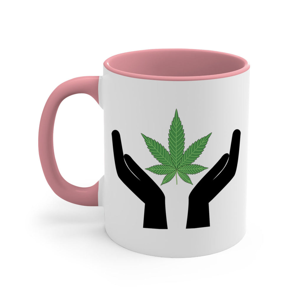 cannabis hands 44#- marijuana-Mug / Coffee Cup
