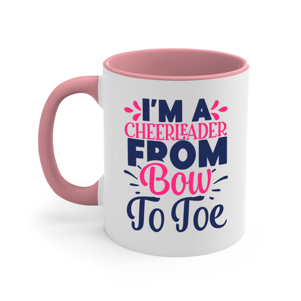 im a cheerleader bow to toe 1741#- cheer-Mug / Coffee Cup