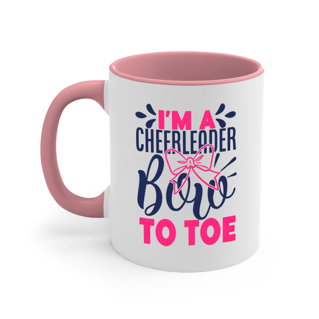 im a cheerleader bow to toe 1744#- cheer-Mug / Coffee Cup
