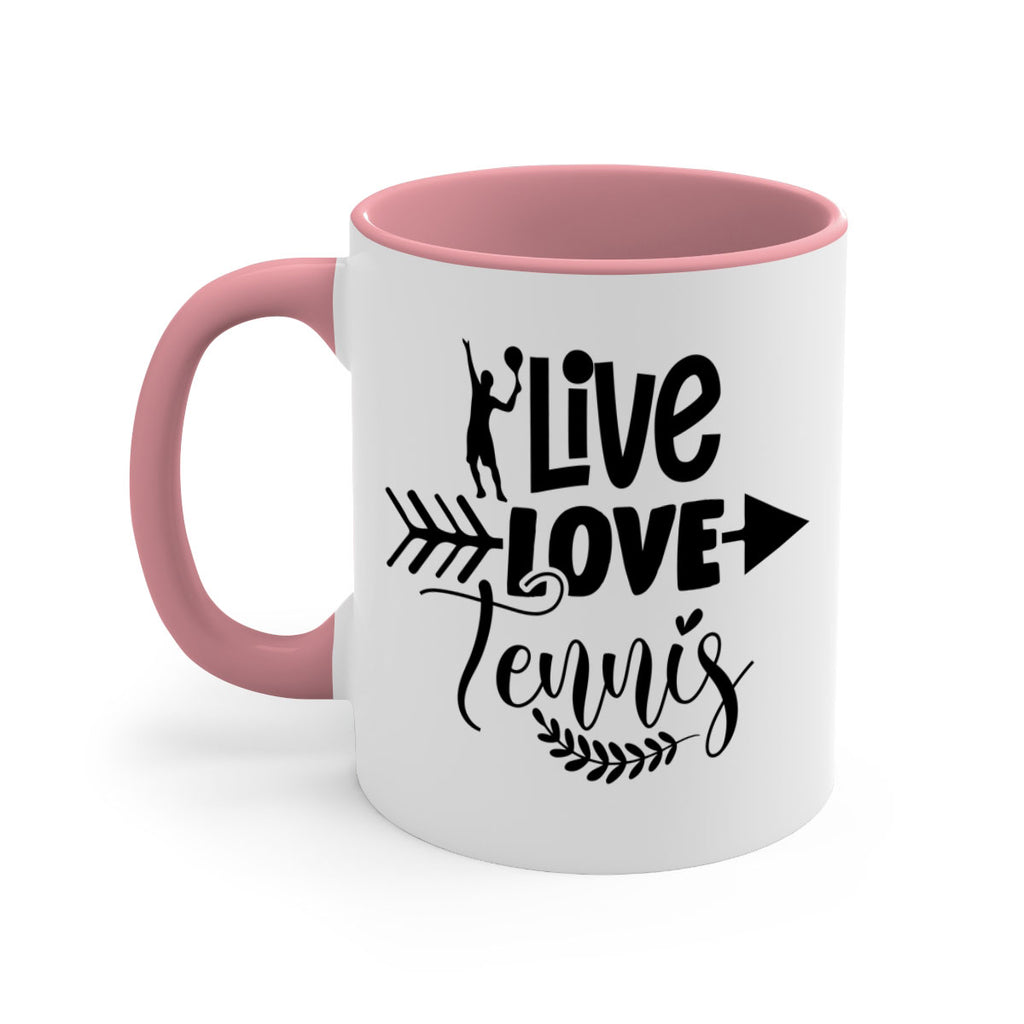 live love Tennis 819#- tennis-Mug / Coffee Cup