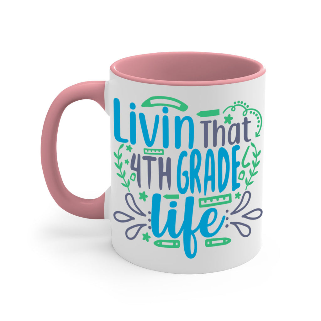 livin that 4th garde life 9#- 4th grade-Mug / Coffee Cup