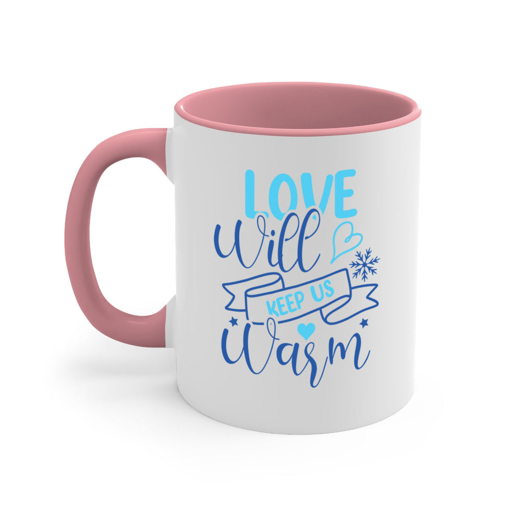love will keep us warm 313#- winter-Mug / Coffee Cup