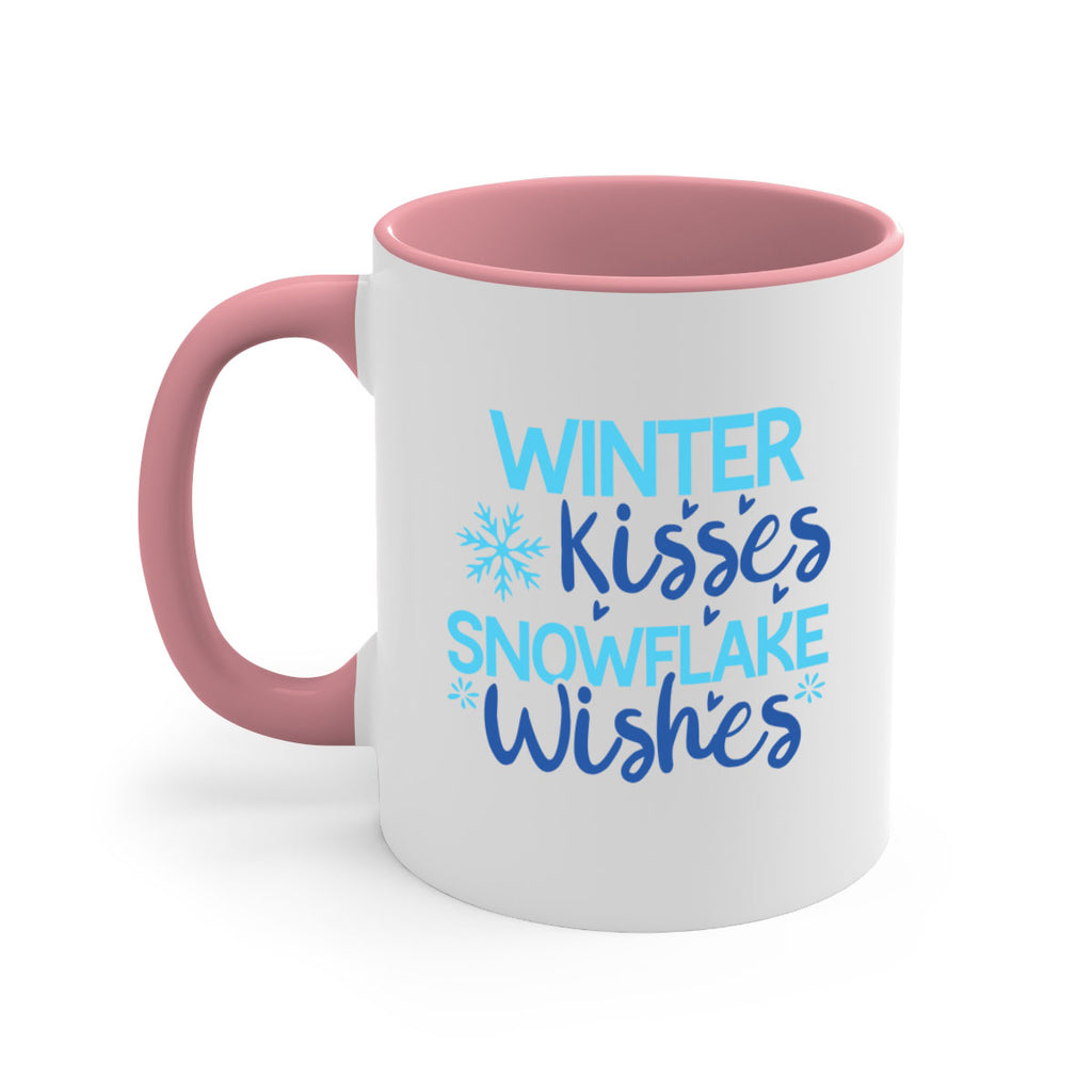 winter kisses snowflake wishes 519#- winter-Mug / Coffee Cup