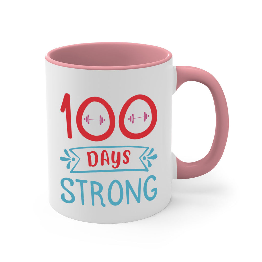 8 days strong 48#- 100 days-Mug / Coffee Cup
