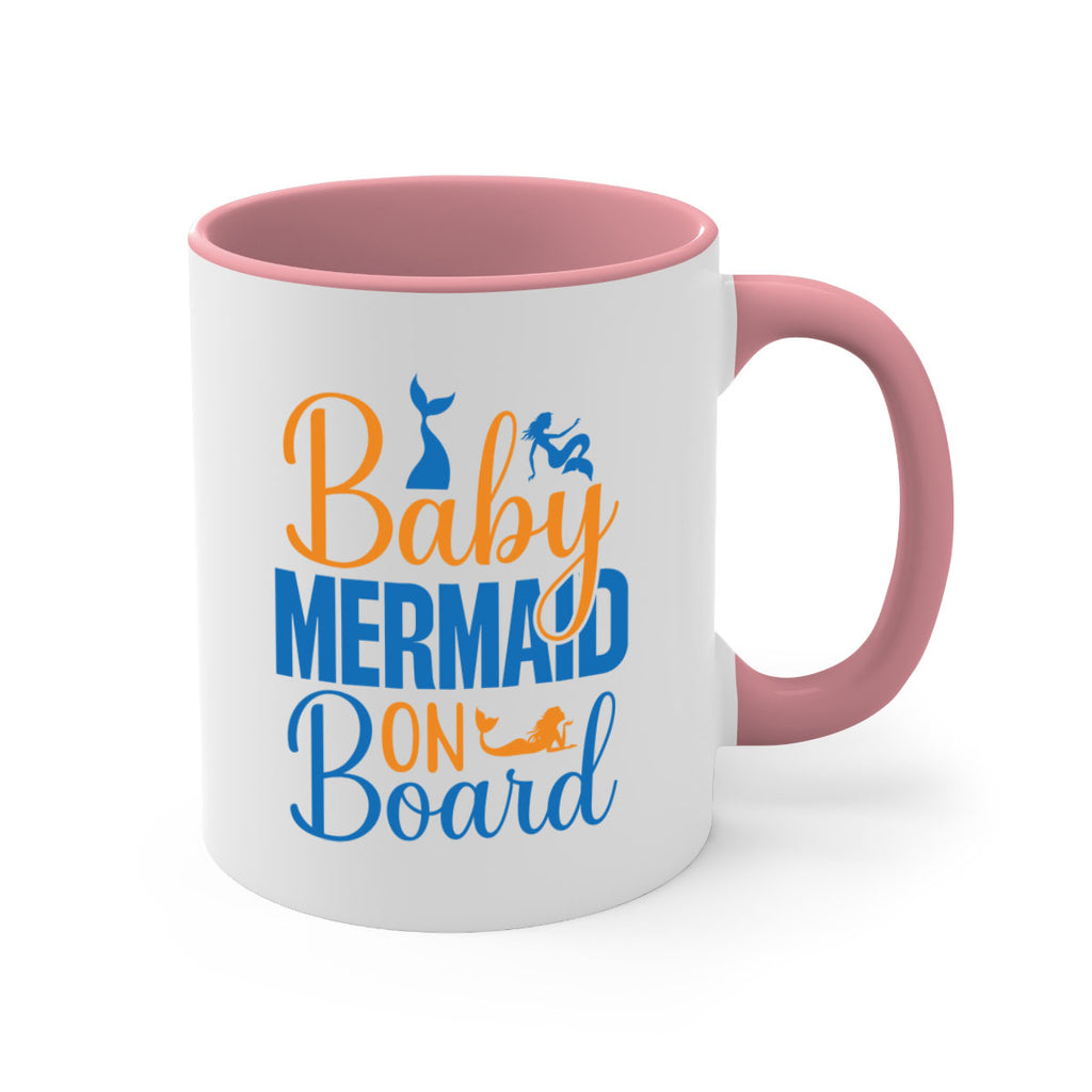 Baby Mermaid on Board 28#- mermaid-Mug / Coffee Cup