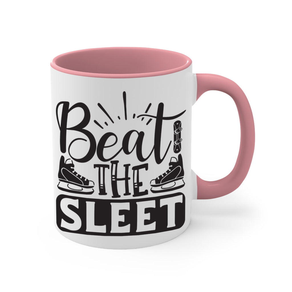 Beat the sleet 24#- winter-Mug / Coffee Cup