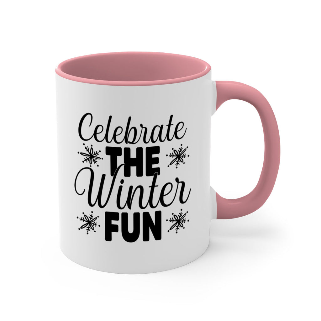 Celebrate the Winter Fun41#- winter-Mug / Coffee Cup