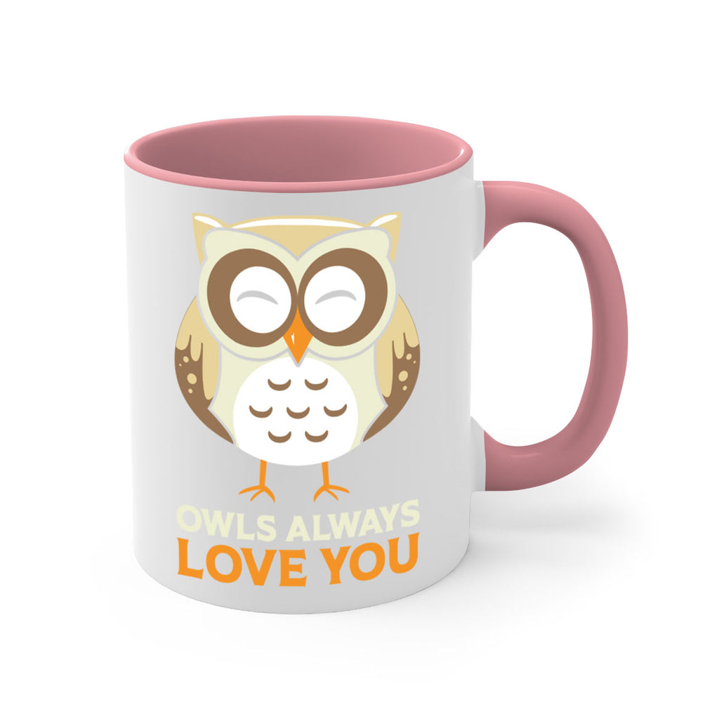 Cute Owl Always Love You A TurtleRabbit 3#- owl-Mug / Coffee Cup
