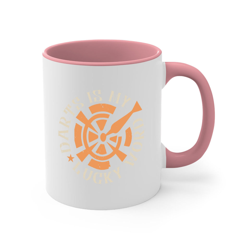 Darts Is My Lucky Word 2352#- darts-Mug / Coffee Cup