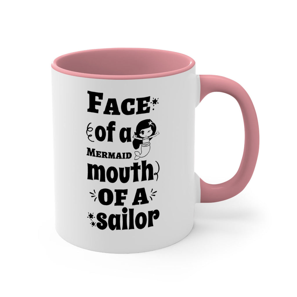 Face of a Mermaid mouth 164#- mermaid-Mug / Coffee Cup